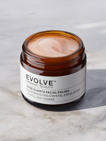Evolve Organic Beauty Rose Quartz Facial Polish, 60ml - view 2, 