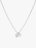 Dinny Hall Bijou Folded Hearts Pendant Necklace