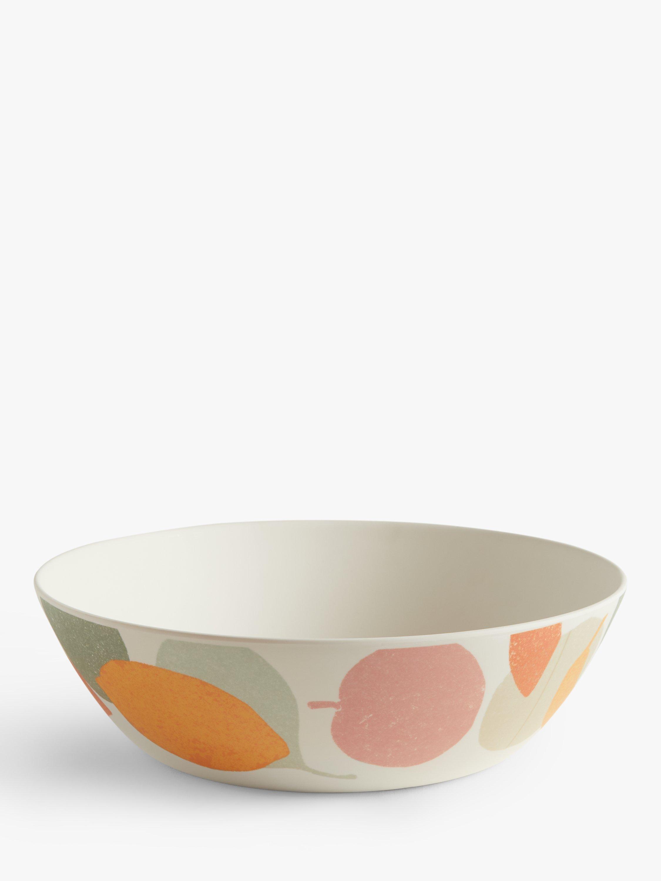 John Lewis ANYDAY Rainbow Melamine Serve Bowl, 30.5cm, Multi