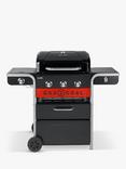 Char-Broil Gas2Coal 2.0 Hybrid Gas & Charcoal 3-Burner BBQ, Black