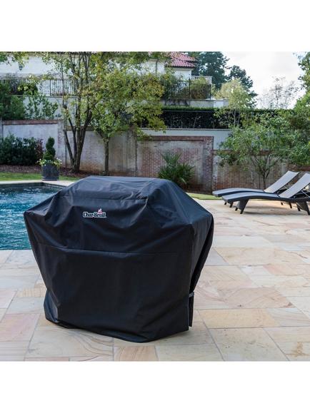 Char-Broil 3 and 4 Burner BBQ Protective Cover, Black - view 2, Black