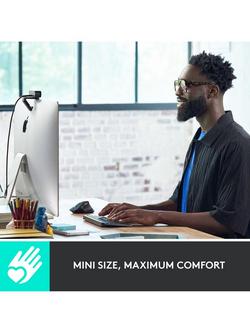 Logitech MX Keys Mini, Bluetooth Wireless Keyboard - view 2, Graphite