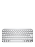 Logitech MX Keys Mini, Bluetooth Wireless Keyboard, Pale Grey