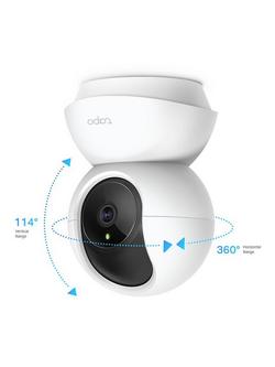 TP-Link Tapo C200 Pan Tilt Home Smart Security Camera - view 2, White