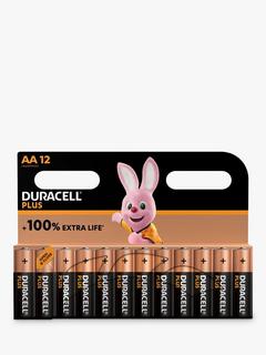 Duracell Plus AA Batteries, Pack of 12