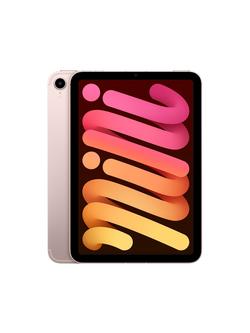 2021 Apple iPad mini, 8.3", A15 Bionic Processor, iPadOS, Wi-Fi & Cellular, 64GB, Pink