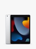 2021 Apple iPad, 10.2", A13 Bionic Processor, iPadOS, Wi-Fi & Cellular, 64GB, Silver
