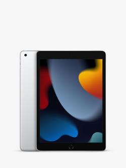 2021 Apple iPad, 10.2", A13 Bionic Processor, iPadOS, Wi-Fi & Cellular, 64GB, Silver
