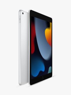 2021 Apple iPad, 10.2", A13 Bionic Processor, iPadOS, Wi-Fi & Cellular, 64GB - view 2, Silver