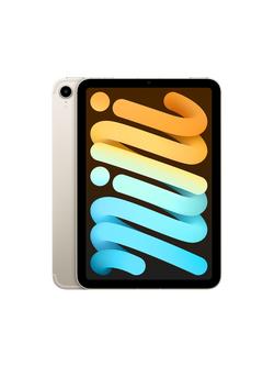 2021 Apple iPad mini, 8.3", A15 Bionic Processor, iPadOS, Wi-Fi & Cellular, 64GB, Starlight