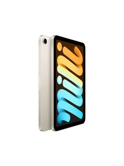 2021 Apple iPad mini, 8.3", A15 Bionic Processor, iPadOS, Wi-Fi, 64GB - view 2, Starlight