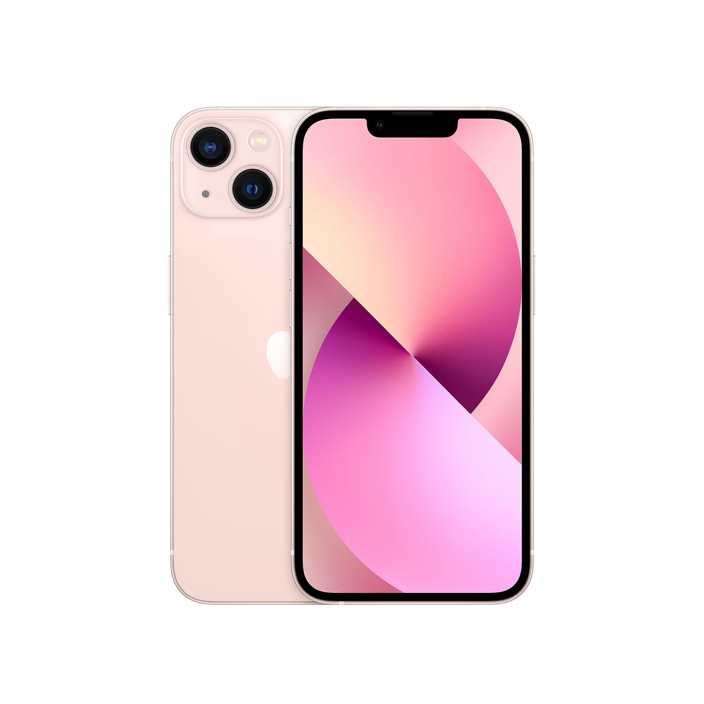 Apple iPhone 13, iOS, 6.1", 5G, SIM Free, 512GB, Pink