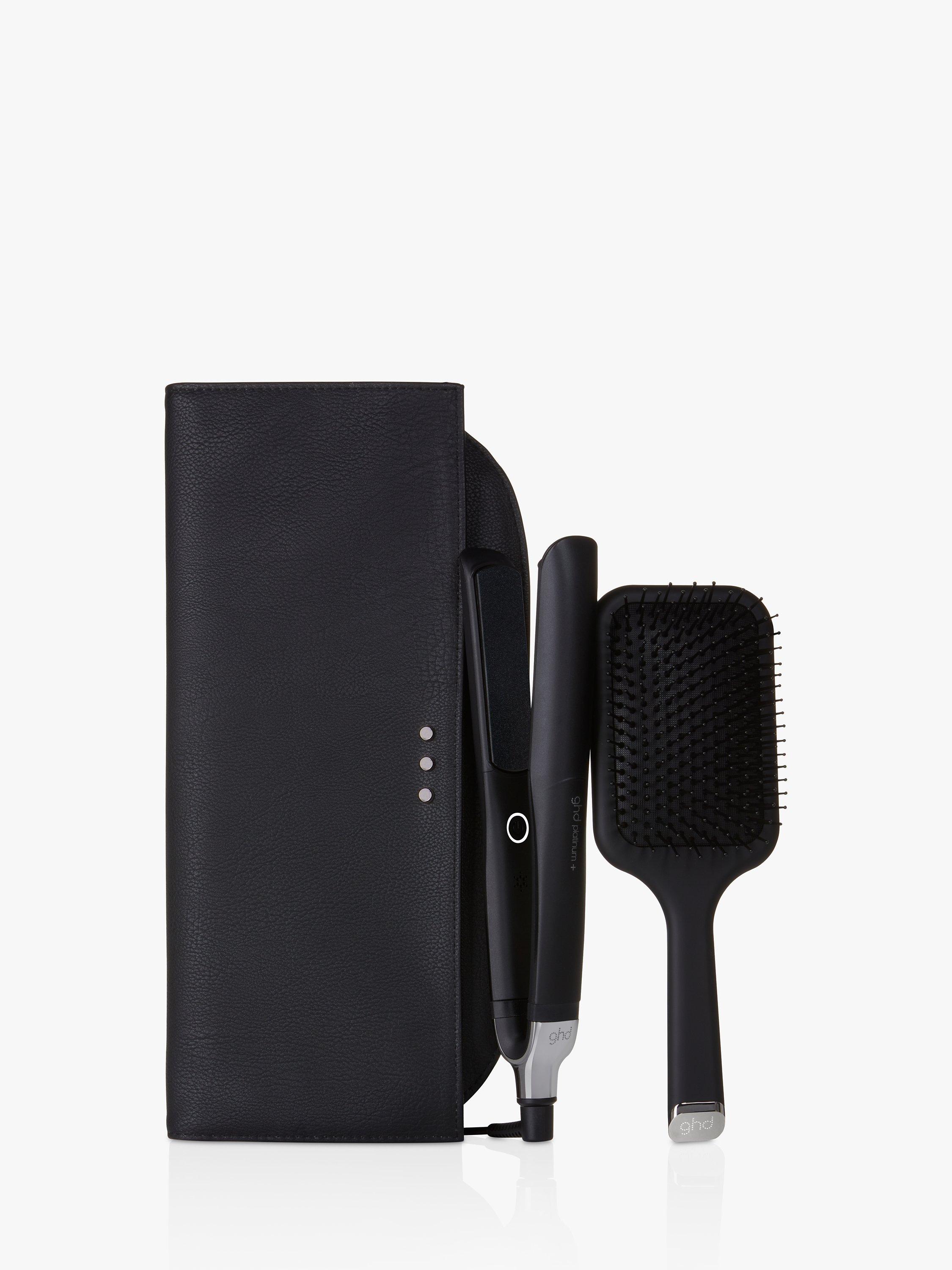 ghd Platinum+ Hair Straighteners Gift Set, Black
