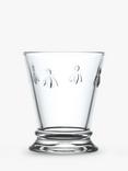 La Rochère Abeille Bee Mini Glass Tumblers, Set of 6, 190ml, Clear