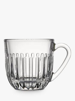 La Rochère Ouessant Glass Espresso Mug, Set of 6, 90ml, Clear, Clear