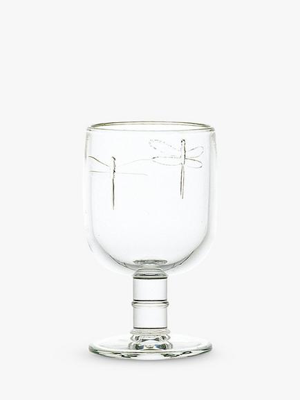 La Rochère Libellule Wine / Water Glass Tumblers, Set of 6, 280ml, Clear, Clear