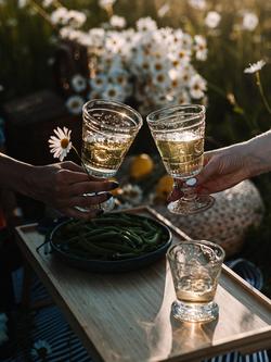 La Rochère Versailles Wine / Water Glass, Set of 6, 400ml, Clear - view 2, Clear