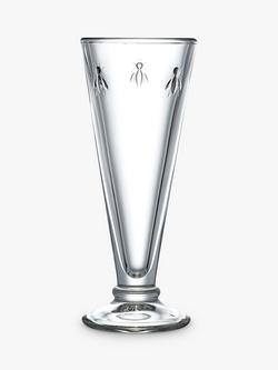 La Rochère Abeille Bee Glass Champagne Flute, Set of 6, 150ml, Clear, Clear