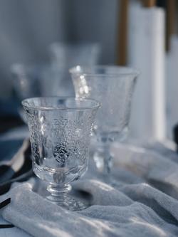 La Rochère Amboise Glass Wine Goblet, Set of 6, 290ml, Clear - view 2, Clear