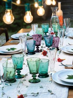 La Rochère Abeille Bee Stemmed Wine Glass, Set of 6, 240ml - view 2, Purple