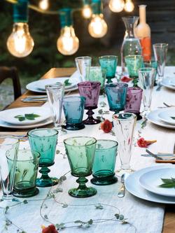 La Rochère Abeille Bee Stemmed Wine Glass, Set of 6, 240ml - view 2, Blue