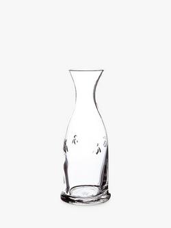 La Rochère Abeille Bee Glass Water Carafe, 1L, Clear, Clear