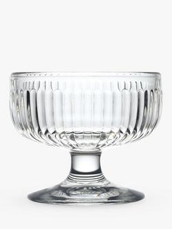 La Rochère Tahiti Sundae Dessert Glass Bowl, Set of 6, 10cm, Clear, Clear