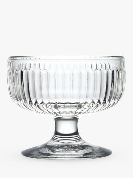 La Rochère Tahiti Sundae Dessert Glass Bowl, Set of 6, 10cm, Clear, Clear