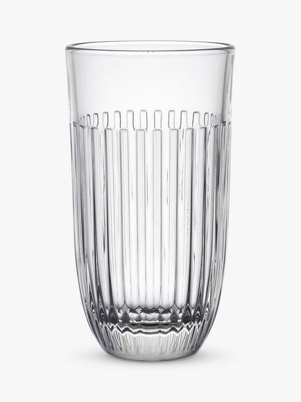 La Rochère Ouessant Glass Highball, Set of 6, 450ml, Clear, Clear