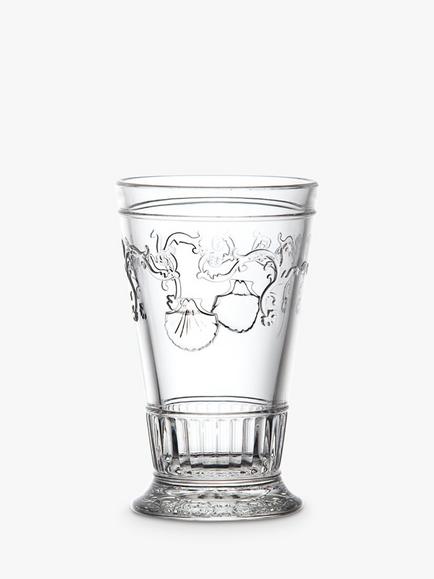 La Rochère Versailles Glass Highball, Set of 6, 330ml, Clear, Clear