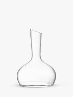 LSA International Glass Wine Carafe, 1.85L, Clear, Clear