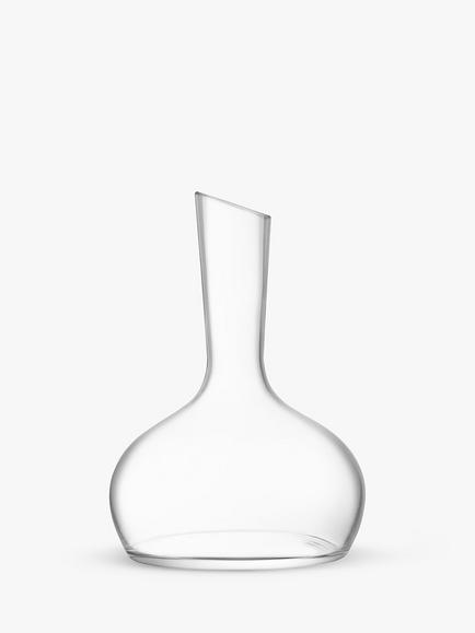 LSA International Glass Wine Carafe, 1.85L, Clear, Clear