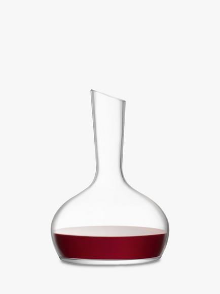 LSA International Glass Wine Carafe, 1.85L, Clear - view 2, Clear