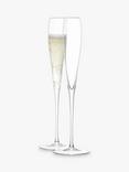 LSA International Wine Grand Champagne Flutes, 100ml, Set of 2, Clear