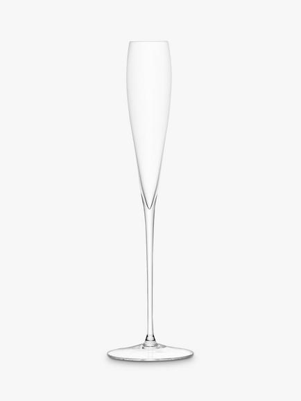 LSA International Wine Grand Champagne Flutes, 100ml, Set of 2, Clear - view 2, Clear