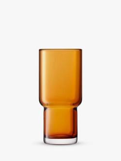 LSA International Utility Highball Glass, Set of 2, 390ml - view 2, Amber