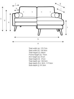 G Plan Vintage The Sixty Five RHF Medium 2 Seater Chaise End Leather Sofa - view 2, Cambridge Slate