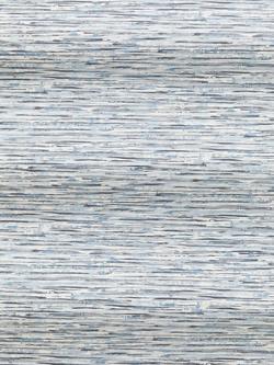 John Lewis Medway Vinyl Wallpaper - view 2, French Blue