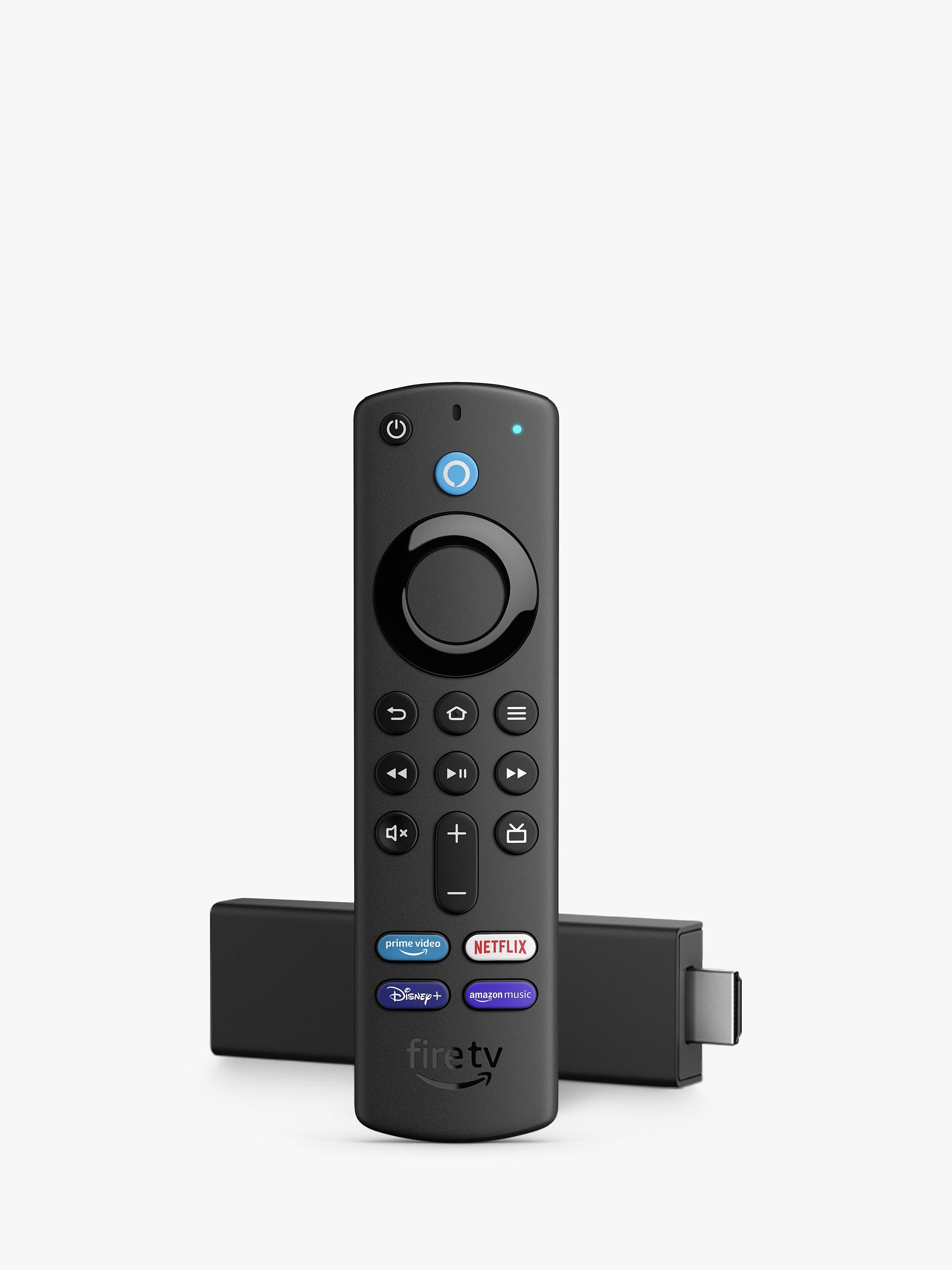 Amazon Fire TV Stick 4K (2021), Ultra HD Streaming Device with Alexa Voice Remote