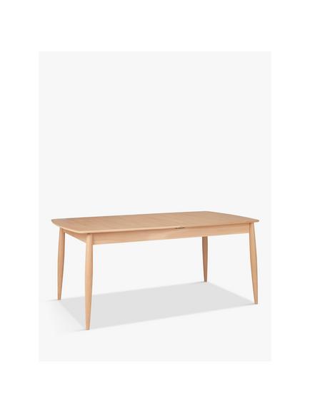 ercol for John Lewis Shalstone 6-8 Seater Extending Dining Table, Oak, Oak