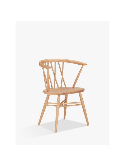 ercol for John Lewis Shalstone Dining Armchair, Oak, Oak