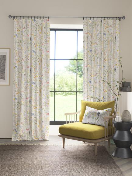 Scion Garden of Eden Furnishing Fabric - view 2, Popsicle