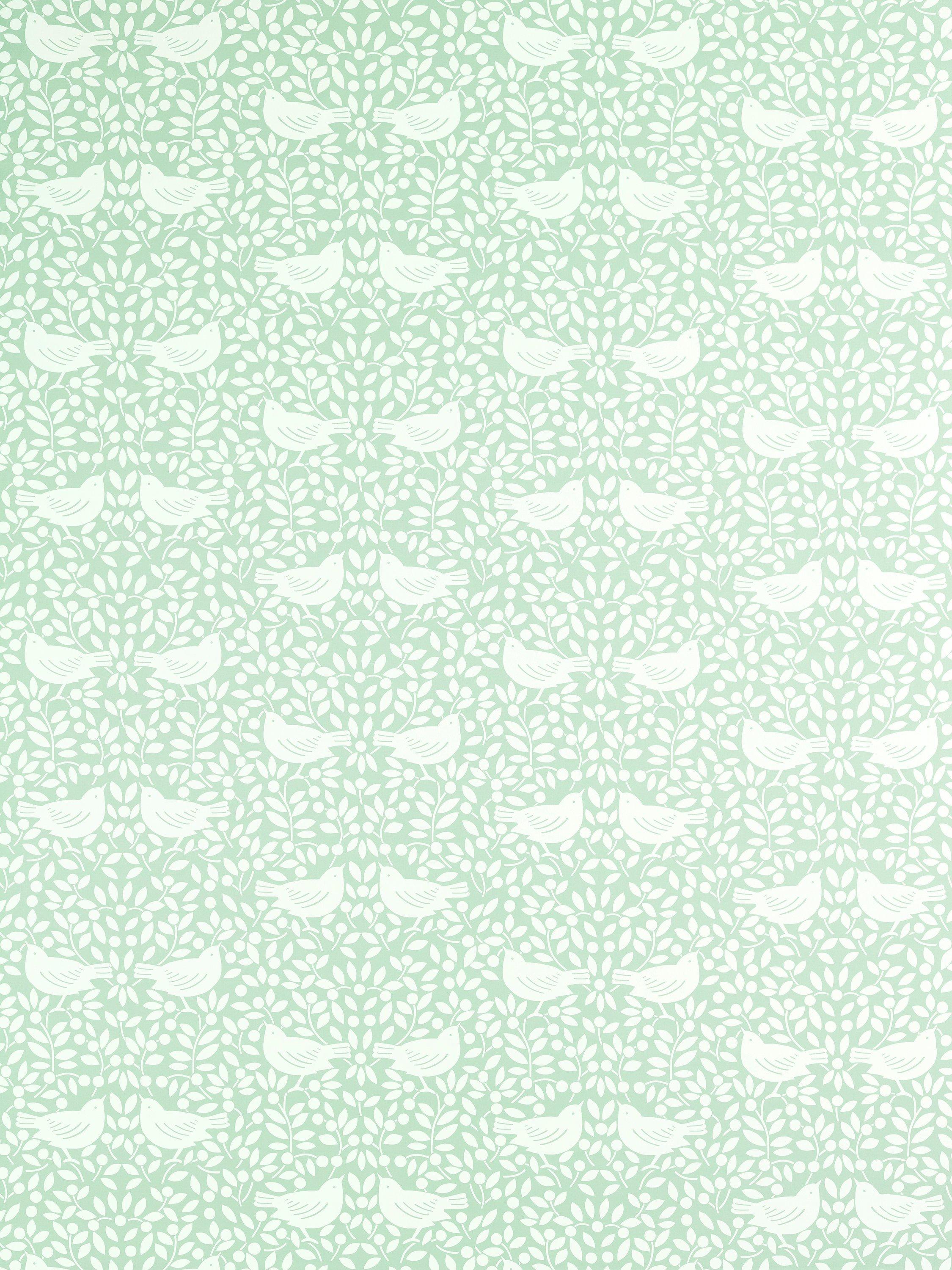Scion Looting Fruits Furnishing Fabric, Sage