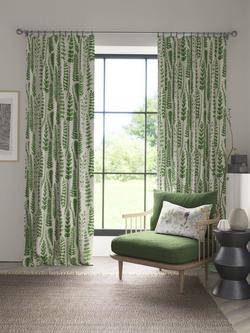 Scion Ferns Furnishing Fabric, Juniper - view 2, Juniper