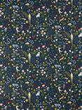 Scion Garden of Eden Furnishing Fabric, Midnight