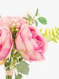 Floralsilk Artificial Rose Foliage Bouquet