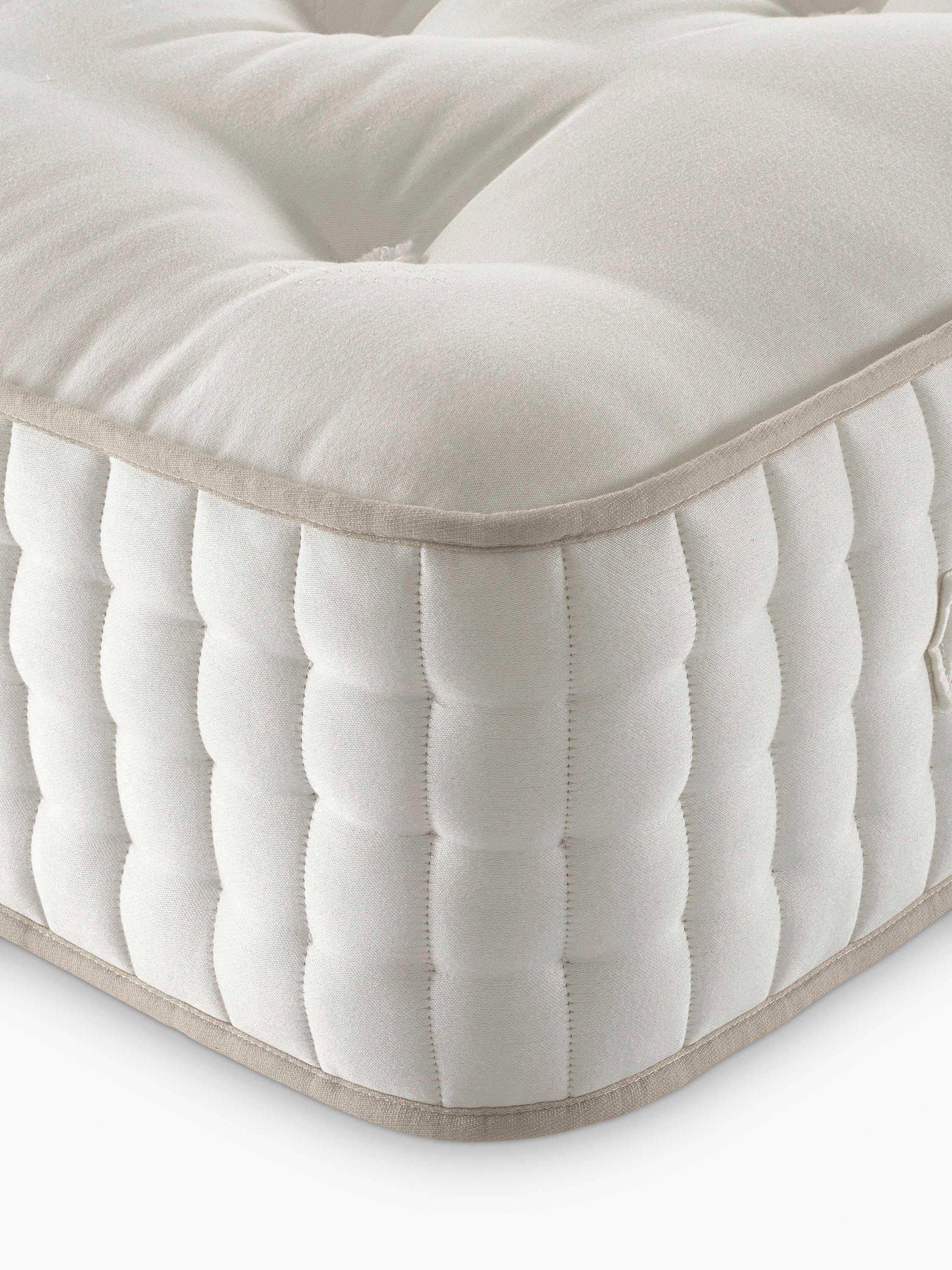 John Lewis Luxury Natural Collection Mohair 14000, Super King Size, Regular Tension Pocket Spring Zip Link Mattress