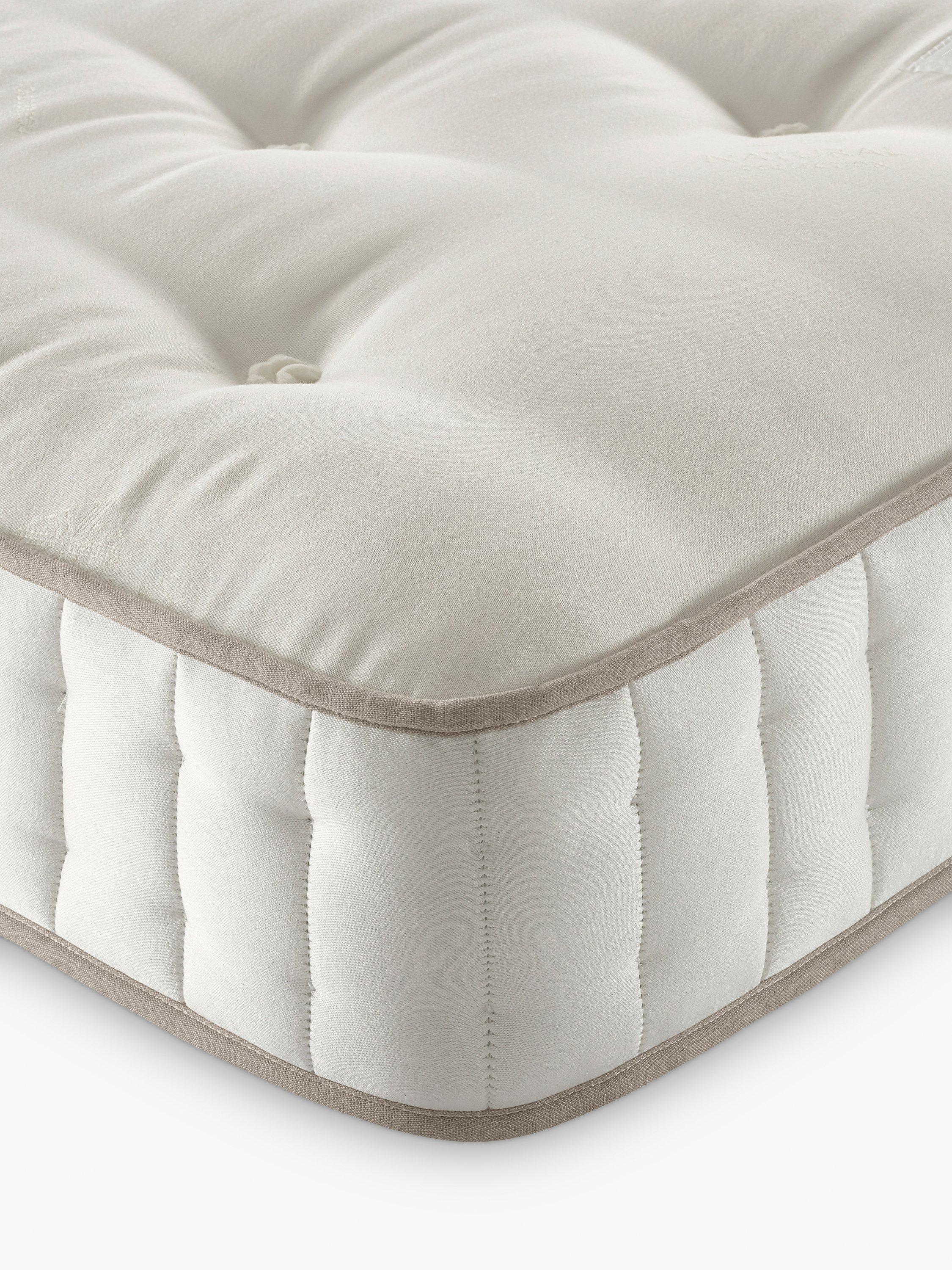 John Lewis Luxury Natural Collection Linen 3250, King Size, Regular Tension Pocket Spring Zip Link Mattress