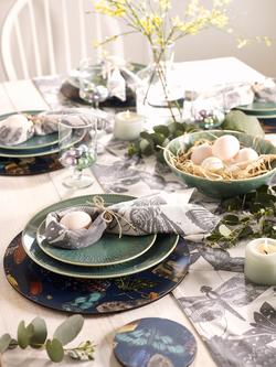 Royal Botanic Gardens, Kew Stoneware Side Plate, 21cm, Green - view 2, Green