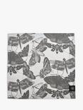 Royal Botanic Gardens, Kew Butterfly Cotton Napkins, Set of 4, Black/White